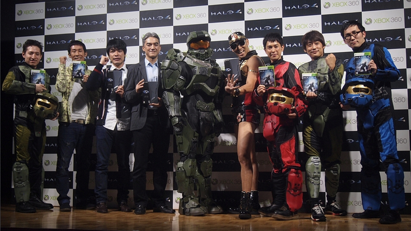 Illustration for article titled In Japan, There's Halo 4 with Hard Gay